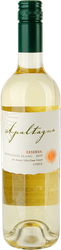 Вино APALTAGUA Sauvignon Blanc Reserva сортовое ординарное белое сухое, 0.75л, крупный план