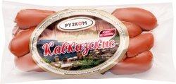 Колбаса полукопченая РУЗКОМ Кавказская, 350г