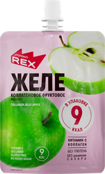 Желе конжаковое PROTEINREX со вкусом яблока, 100г, фотография