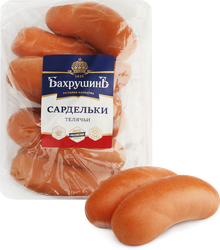 Сардельки БАХРУШИНЪ Телячьи, категория В, весовые, детальное фото