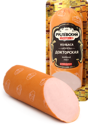 Колбаса вареная РУБЛЁВСКИЙ Докторская, 400г, детальное фото