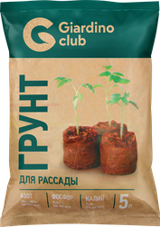 Грунт GIARDINO CLUB Микропарник, 5л, картинка