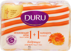 Крем-мыло DURU 1+1 Календула, 80г, вид