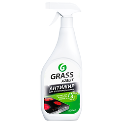 Спрей для чистки стеклокерамики GRASS Azelit Антижир, 600мл, детальное фото