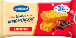 Вафли КОЛОМЕНСКОЕ Каприччио, 200г, вид