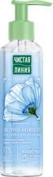 Гель-пенка для умывания ЧИСТАЯ ЛИНИЯ для всех типов кожи, 160мл, вид