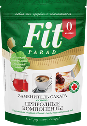Заменитель сахара FITPARAD 0 калорий №7, 250г, фотография