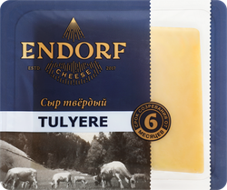 Сыр твердый ENDORF Tulyere 50%, без змж, 200г, вид