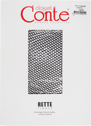 Колготки женские CONTE Elegant rette medium nero 4, Арт. 8С-68СП, картинка