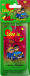 Ароматизатор автомобильный MIODORE Love Is... Вишня-Лимон, подвесной, фото