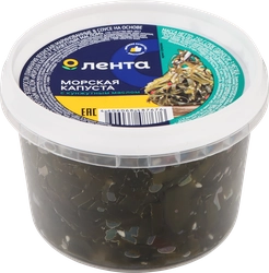 Морская капуста ЛЕНТА с кунжутным маслом, 250г