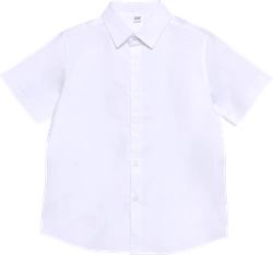 Рубашка для мальчика INWIN Hit белая, Арт. HJAW2209