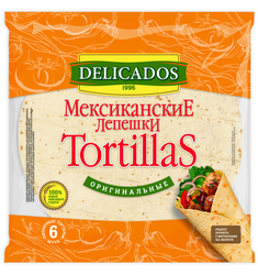 Тортильи DELICADOS Оригинальные, 400г, фотография