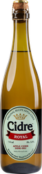 Сидр CIDRE ROYAL Яблочный особый полусухой газированный 5%, 0.75л, фотография