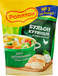 Бульон РОЛЛТОН Домашний Куриный, 90г, вид