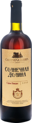 Вино СОЛНЕЧНАЯ ДОЛИНА Крым Российское выдержанное крепленое белое ликерное, 0.75л, фотография
