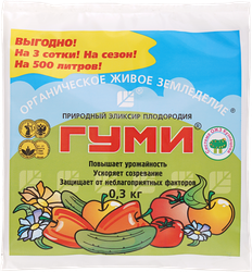 Удобрение гумусное Гуми-30 Универсал, биоактивированное, 300г, фото
