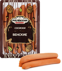Сосиски РУБЛЁВСКИЙ Венские, 330г, детальное фото