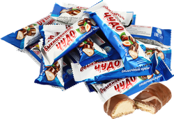 Конфеты СЛАВЯНКА Обыкновенное чудо сливочный крем, весовые, детальное фото