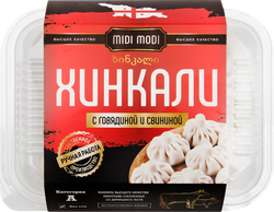 Хинкали MIDI MODI с говядиной и свининой, 520г, вид