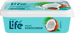 Масло кокосовое ЛЕНТА LIFE 99%, без змж, 200г, детальное фото