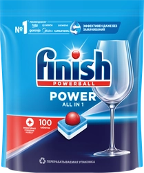 Средство для посудомоечных машин FINISH Power, 100шт