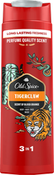 Гель для душа-шампунь мужской OLD SPICE Tigerclaw, 400мл, изображение