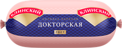 Колбаса вареная КЛИНСКИЙ Докторская, 400г, крупный план
