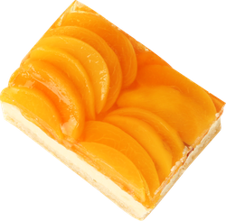 Пирог Чизкейк Персик ЛЕНТА FRESH, весовой, фотография