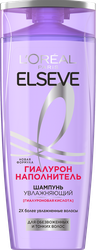 Шампунь для обезвоженных и тонких волос ELSEVE с гиалуроновой кислотой, 250мл, крупный план