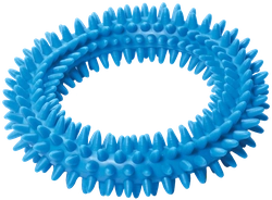 Игрушка для собак TRIOL Кольцо с шипами из цельнолитой резины, 115мм