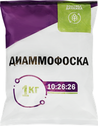 Удобрение комплексное Диаммофоска, Арт. НА22, 1кг, крупный план