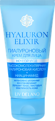 Крем ночной для лица LIV DELANO Hyaluron Elixir гиалуроновый, 50г, детальное фото
