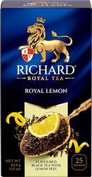 Чай черный RICHARD Royal Lemon арома, 25пак, картинка