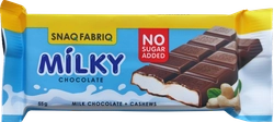 Шоколад молочный SNAQ FABRIQ с молочно-ореховой пастой, 55г