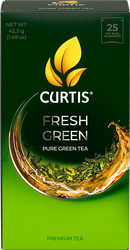 Чай зеленый CURTIS Fresh Green, 25пак, картинка