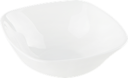 Салатник HOMECLUB Quadro Classic White 12,8см, стекло Арт. LFW50, детальное фото
