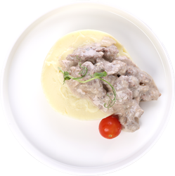 Бефстроганов с картофельным пюре ЛЕНТА FRESH, 260г, изображение