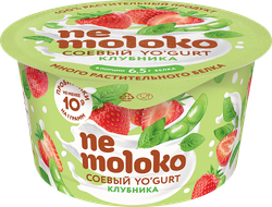 Продукт соевый NEMOLOKO Yo'gurt Клубника, 130г, картинка