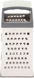 Терка HOMECLUB Ordinario, 4-х гранная, 23x10x7,6см, нержавеющая сталь, пластик, изображение