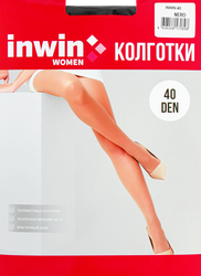 Колготки женские INWIN 40 den nero 2, детальное фото