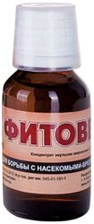Средство ФИТОФЕРМ для борьбы с насекомыми-вредителями, крупный план