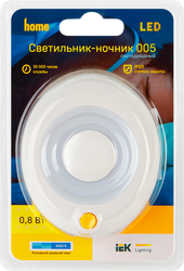 Светильник-ночник IEK 005, овал, 220В, детальное фото