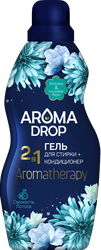 Гель для стирки AROMA DROP Aromatherapy Свежесть лотоса 2в1, 1л, фото