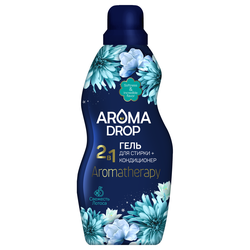 Гель для стирки AROMA DROP Aromatherapy Свежесть лотоса 2в1, 1л, крупный план