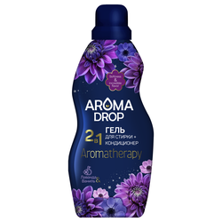 Гель для стирки AROMA DROP Aromatherapy Лаванда и ваниль 2в1, 1л, вид
