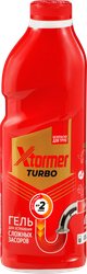 Гель для удаления засоров в канализационных трубах XTORMER Turbo, 1,11кг, вид
