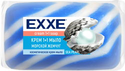 Крем-мыло EXXE 1+1 Морской жемчуг, 90г, картинка