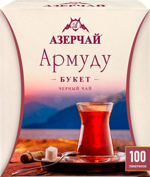 Чай черный АЗЕРЧАЙ Армуду Букет, 100пак, фотография