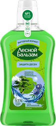 Ополаскиватель для полости рта ЛЕСНОЙ БАЛЬЗАМ укрепление десен с 
экстрактом можжевеловых ягод и корой дуба, 800мл, фотография